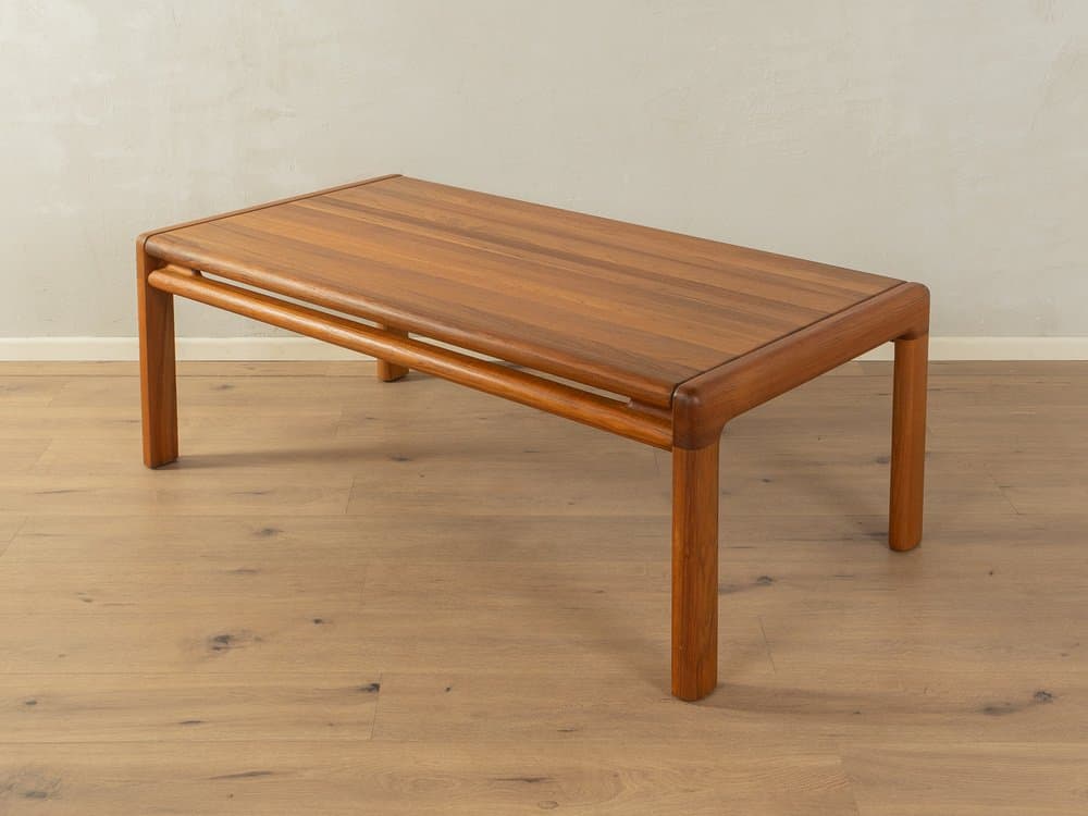 Coffee table, brown teak, Denmark, 1960s. - 284987