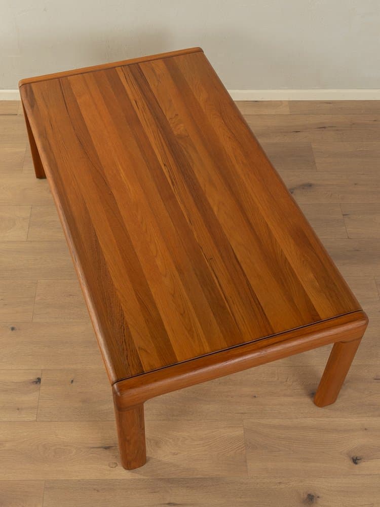 Coffee table, brown teak, Denmark, 1960s. - 284982