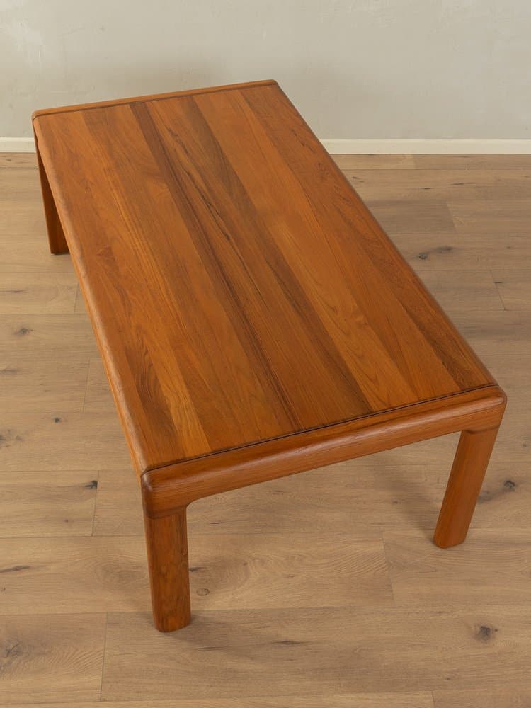Coffee table, brown teak, Denmark, 1960s. - 284983