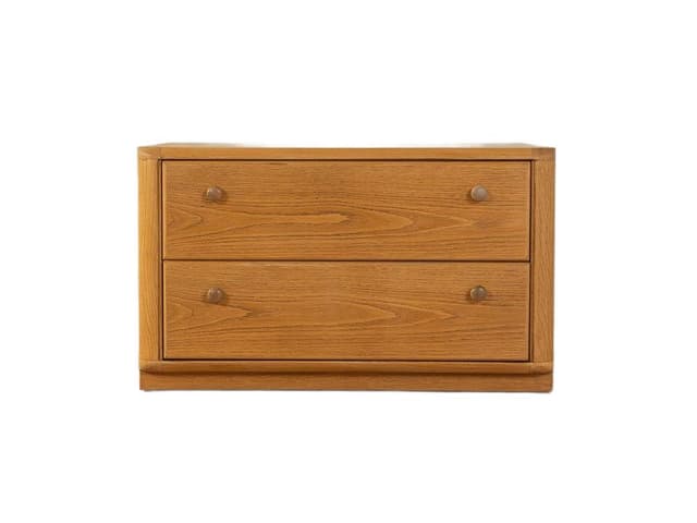 Komoda, brązowy dąb, Niemcy, lata 80. - WYMIARY