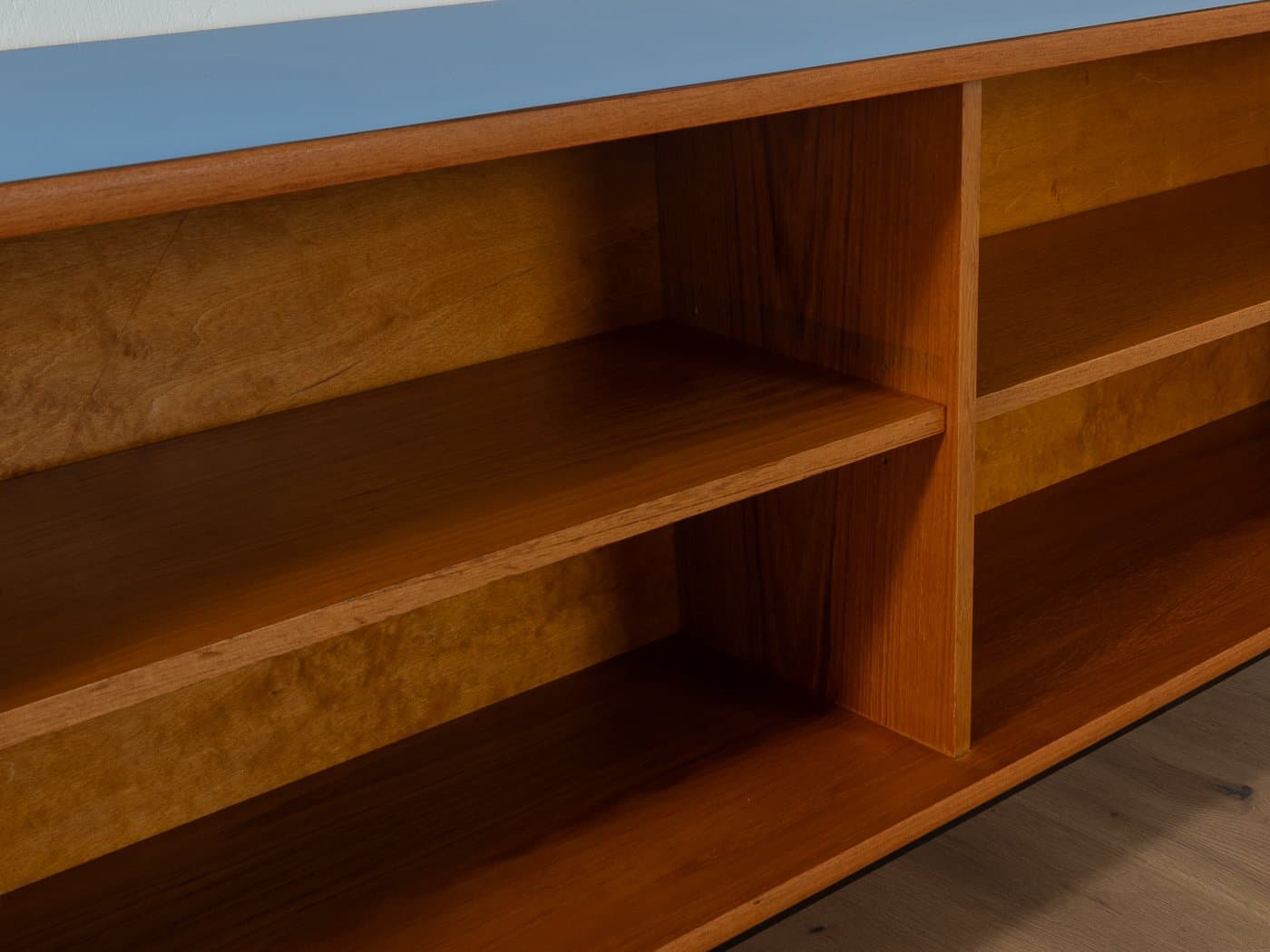 Kredens, teak brązowy, Niemcy, lata 60. - 284958