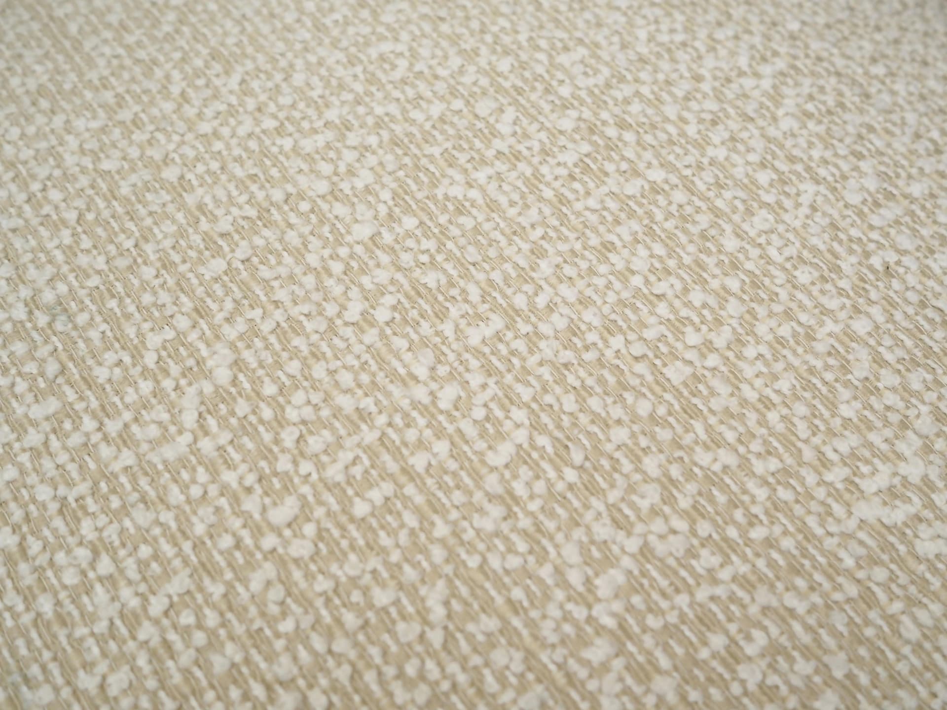 Sofa, beżowa, tkanina, drewno tekowe, Dania, lata 70. - 21141