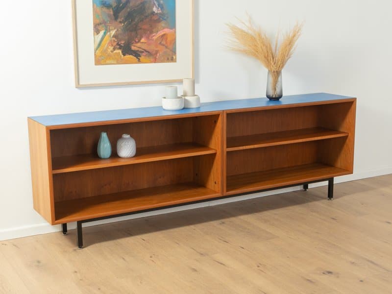 Sideboard, teak brązowy, WK Möbel, Niemcy, lata 60. - 284877