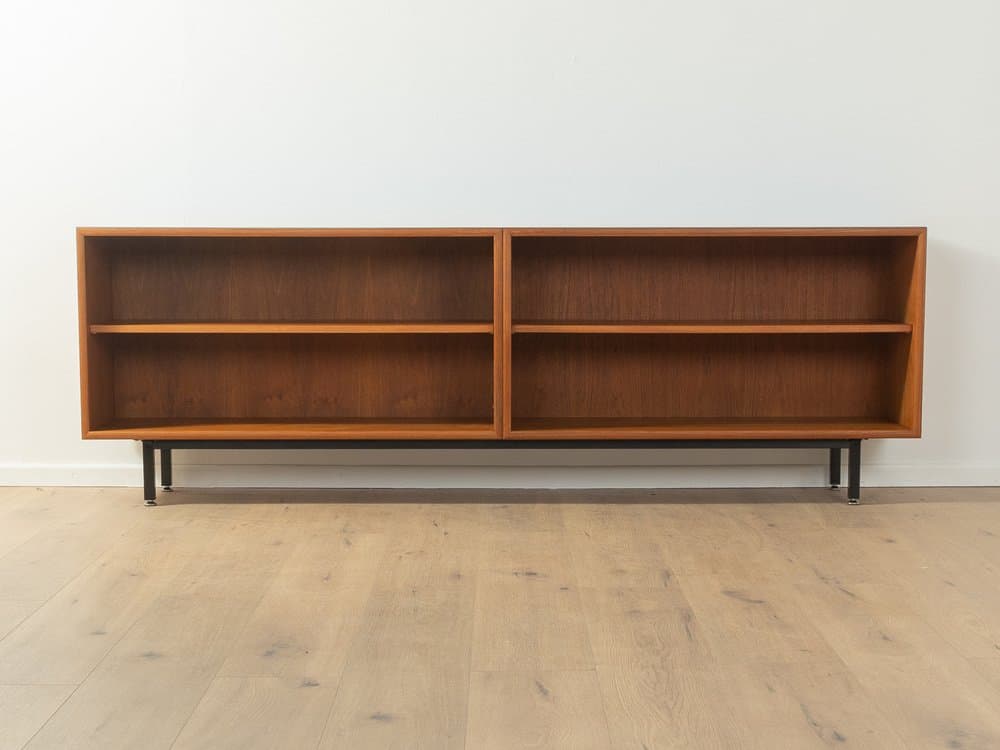 Sideboard, teak brązowy, WK Möbel, Niemcy, lata 60. - 284881