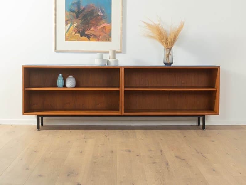 Sideboard, teak brązowy, WK Möbel, Niemcy, lata 60. - 284876