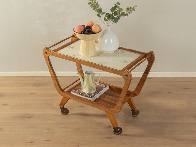 Barek na kółkach, brązowy, drewno, Niemcy, lata 50. - 284841