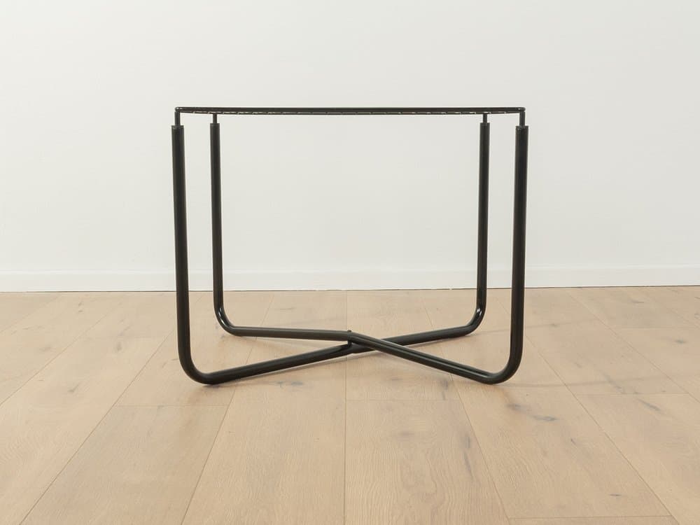 Three-piece living room set Järpen, black metal, glass, by N. Gammelgaard, Ikea, Sweden, 1980s - 284809