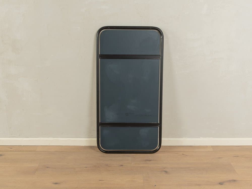 Lustro ścienne Postmodern, szkło czarne, Niemcy, lata 80. - 284767