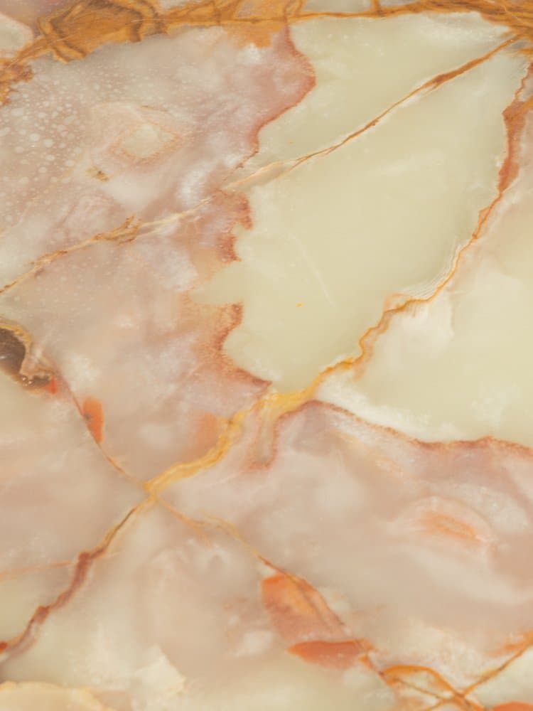 Coffee Table, brown onyx, stainless steel, Germany, 1970s. - 284755