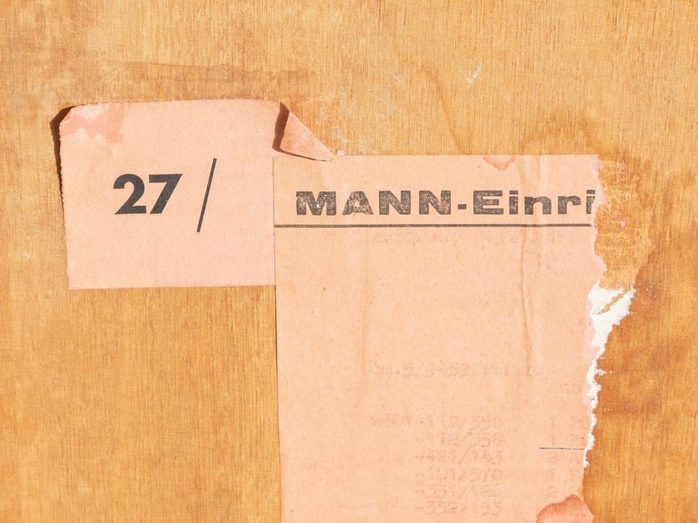 Kredens, orzech jasnobrązowy, Niemcy, lata 50. - 284692