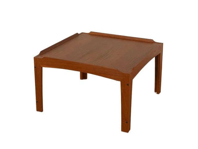 Coffee Table, brown teak, Denmark, 1960s - DIMENSION