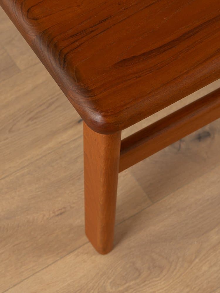 Coffee table, brown teak, Niels Bach, Denmark, 1960s. - 284613