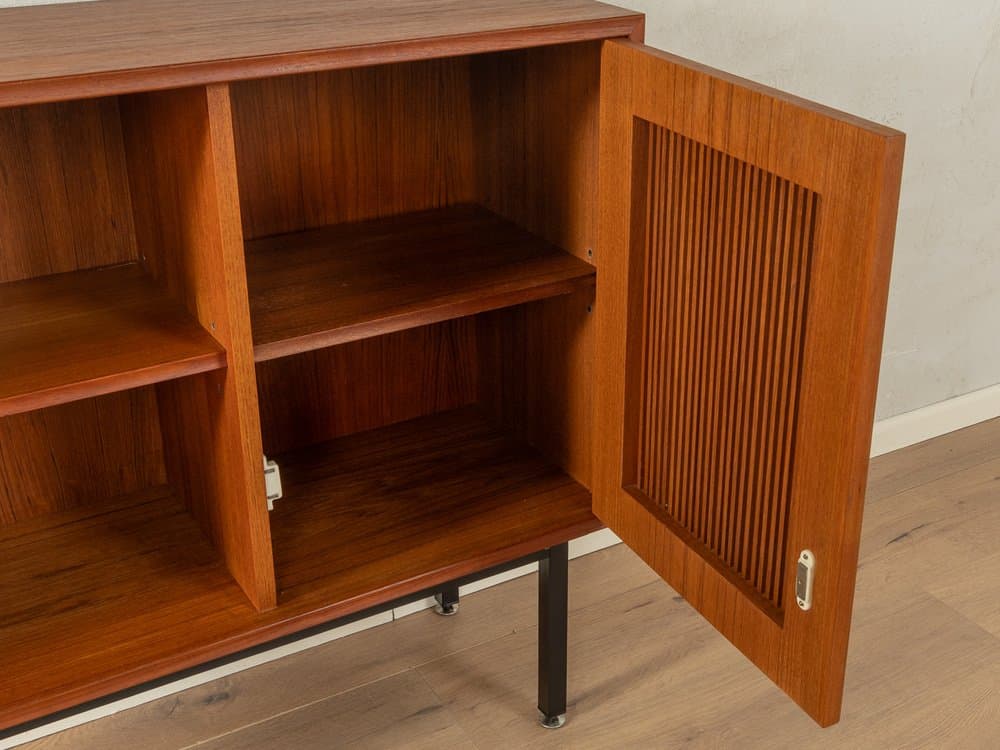 Komoda, brązowy teak, proj. H. Riestenpatt, Niemcy, lata 60. - 284474