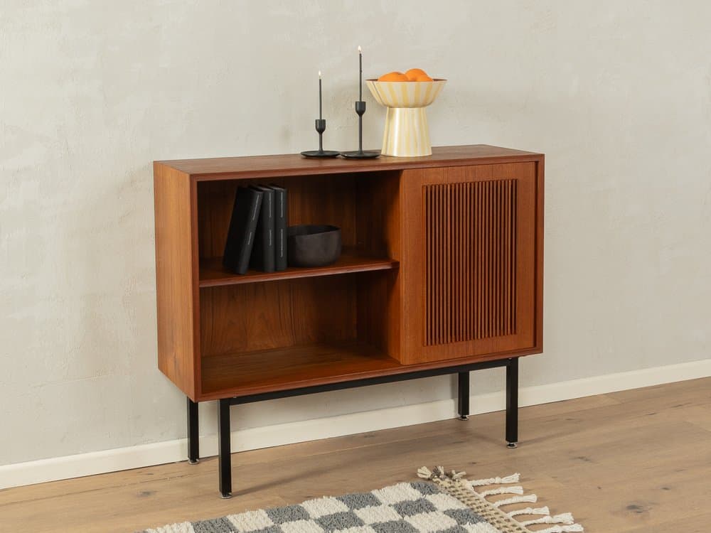 Komoda, brązowy teak, proj. H. Riestenpatt, Niemcy, lata 60. - 284478