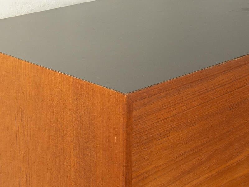 Sideboard, teak brązowy, proj. L. Wegner, Niemcy, lata 60. - 284408