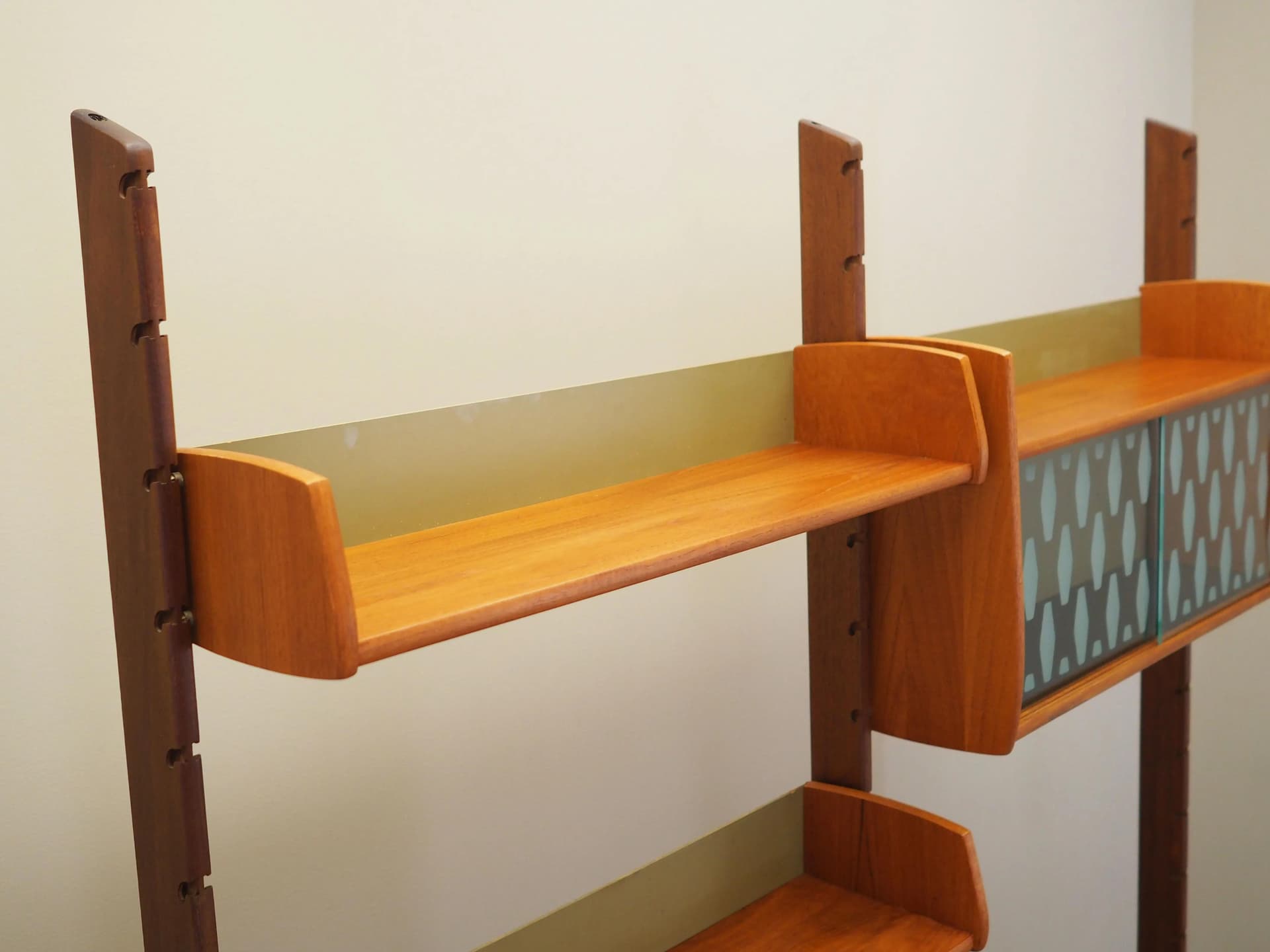 Regał systemowy Ergo, brązowy, teak, proj. J. Texmon & E. Blindheim, Norwegia, lata 60. - 21313