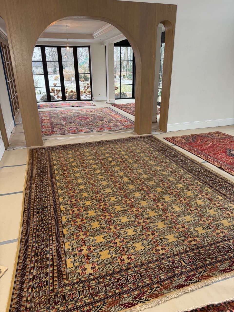 Dywan Turkmen, multikolor, wełna, Pakistan, 400x300 cm - 287106