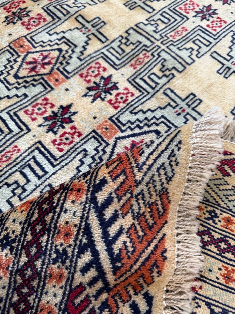 Dywan Turkmen, multikolor, wełna, Pakistan, 400x300 cm - 287096