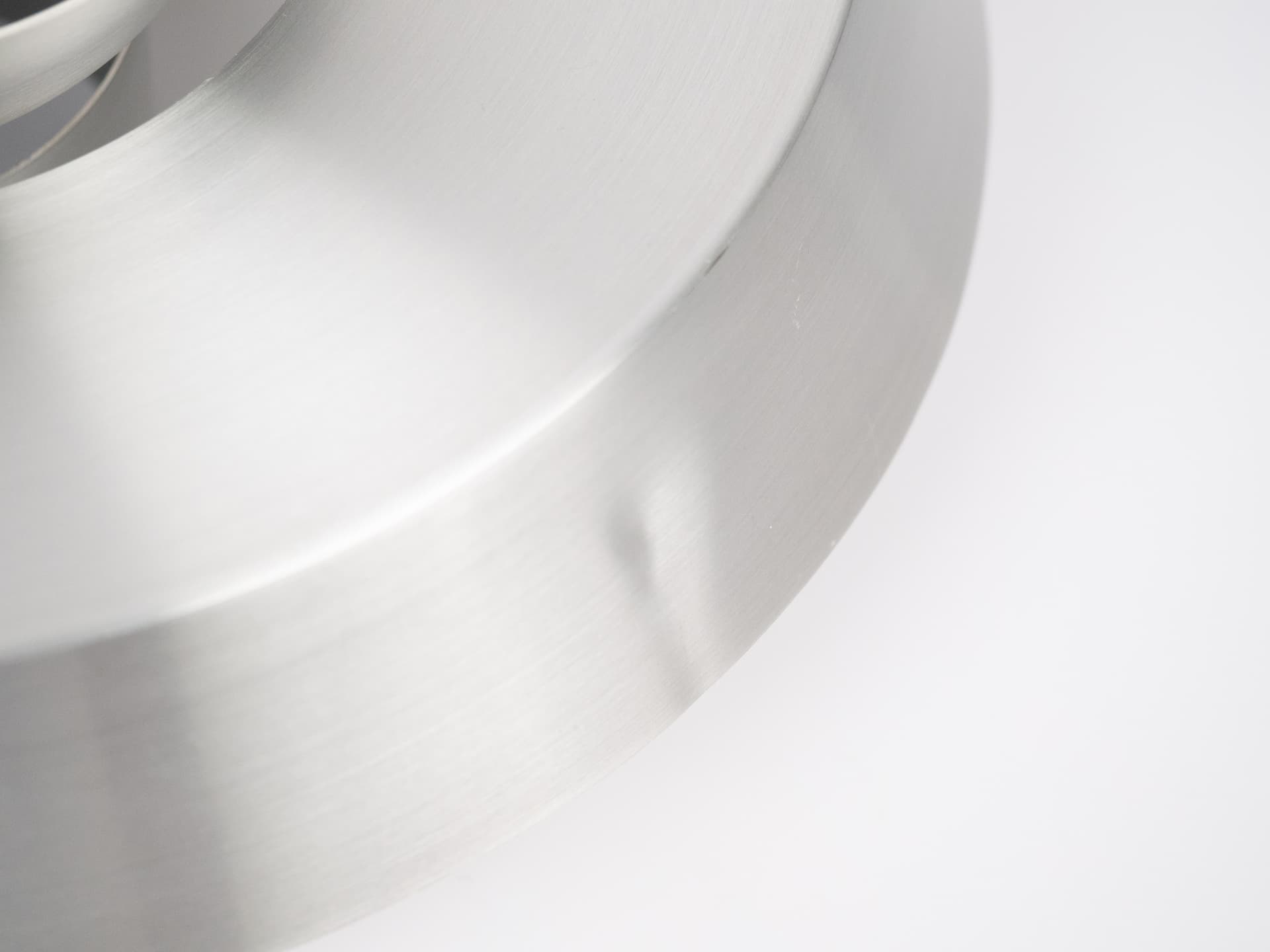 Lampa wisząca Nova, srebrny, aluminium, proj. J. Hammerborg, Fog & Morup, Dania, lata 60. - 287155