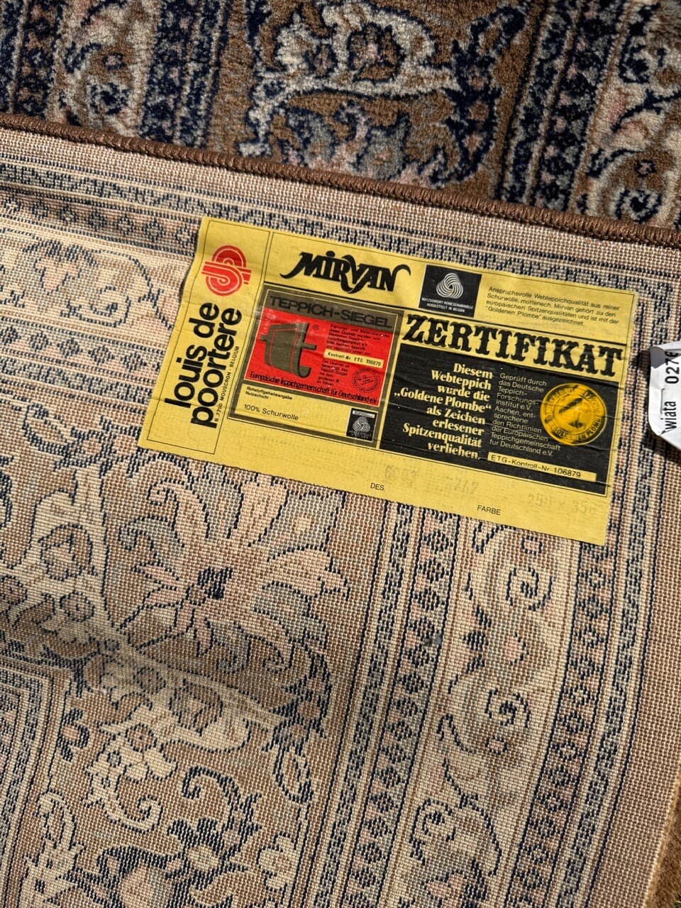 Dywan perski, 350x250 cm, multikolor, wełna, Louis de Poortere, Niemcy - 287183