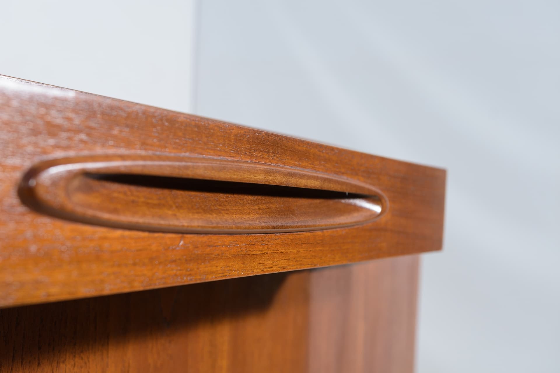 Komoda, brązowy teak, Wielka Brytania, lata 60. - 287318