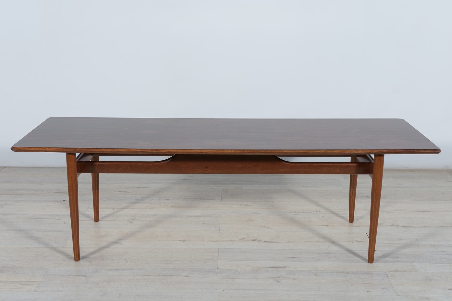 Coffee table, brown rosewood, brown teak, Denmark, 1960s. - 287339