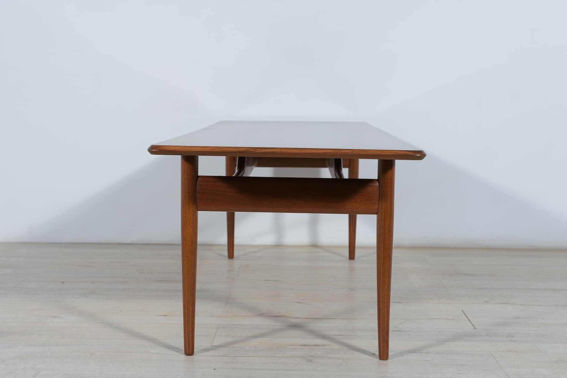 Coffee table, brown rosewood, brown teak, Denmark, 1960s. - 287346