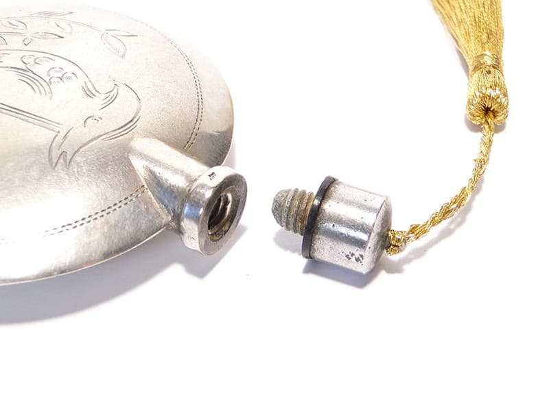 Perfume Flask Art Deco, silver, Poland, 1920s - 287388