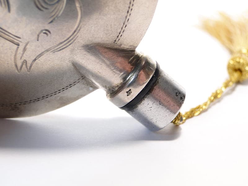 Perfume Flask Art Deco, silver, Poland, 1920s - 287394