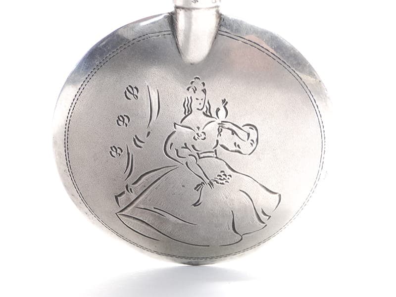 Perfume bottle Art Deco, silver, Poland, 1920s - 287461