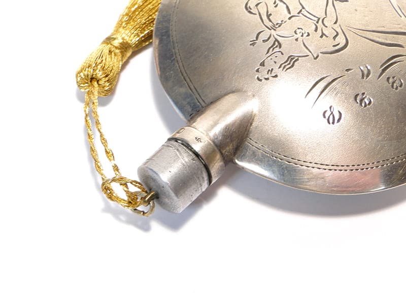 Perfume bottle Art Deco, silver, Poland, 1920s - 287457