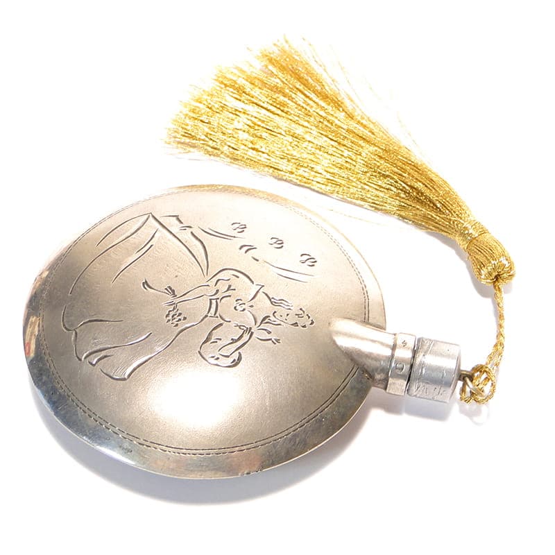 Perfume bottle Art Deco, silver, Poland, 1920s