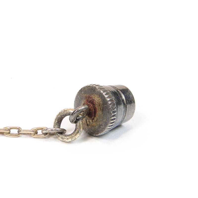 Perfume bottle, blue enamel, silver, Lenk, Austria, early 20th c. - 287482