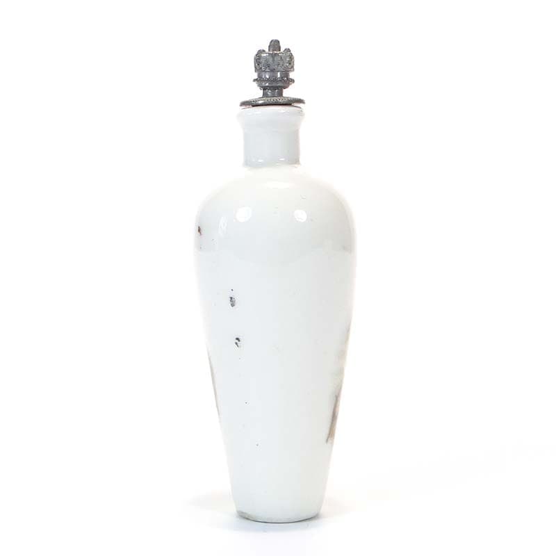 Pair of scent bottles, multicolor porcelain, Spain, early 20th c. - 287490