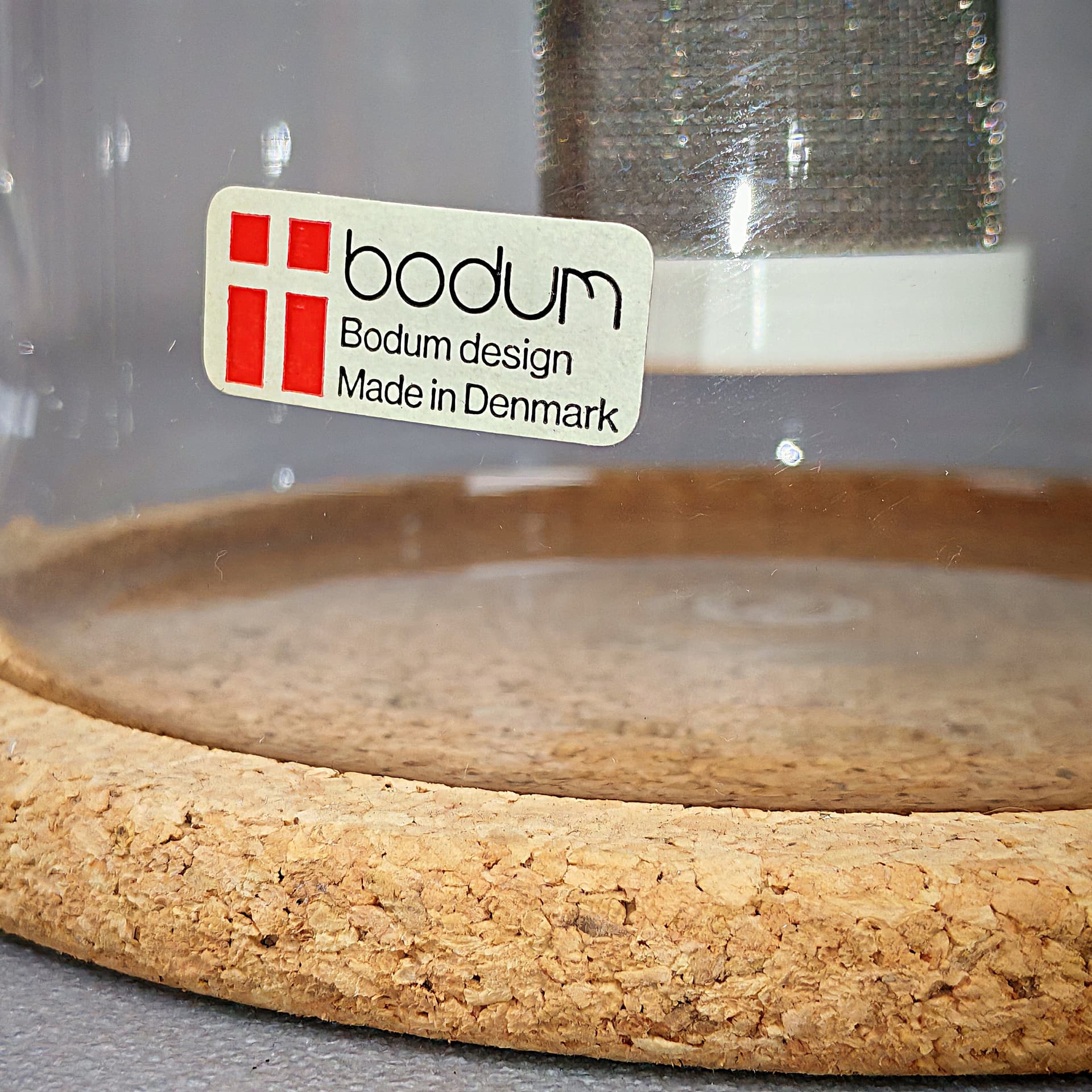 Czajnik, transparentny, szkło, proj. C. Jorgensen, Bodum, Dania, lata 80. - 287523