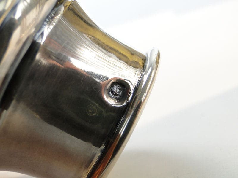 Perfume Bottle, transparent, crystal, silver, France, early 20th c. - 287541