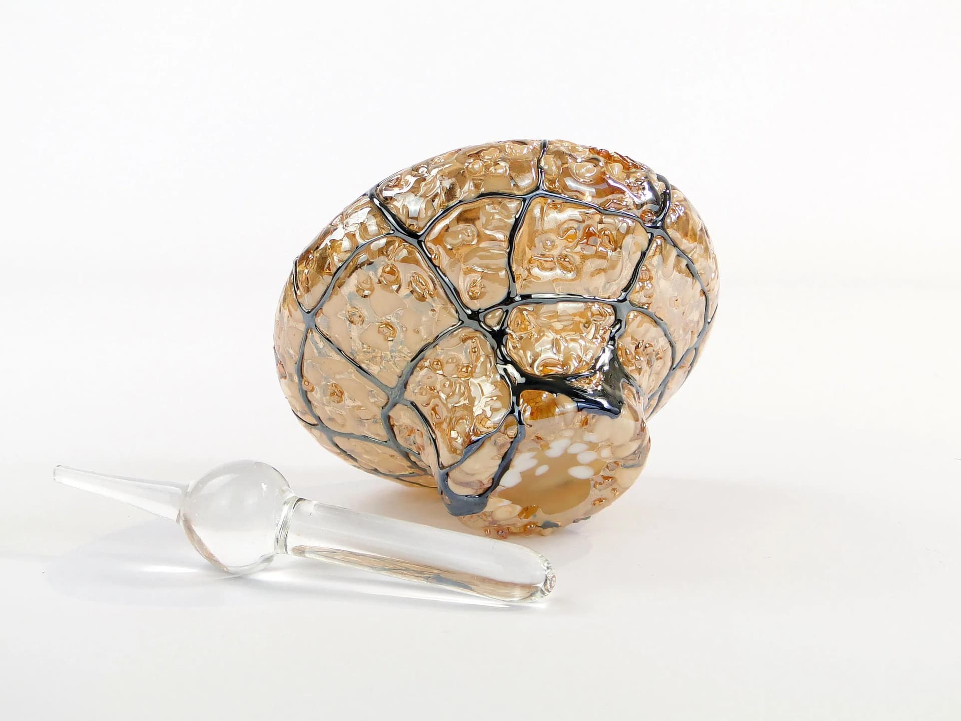 Flakon Murano, multikolor, szkło, Włochy, lata 80. - 287603