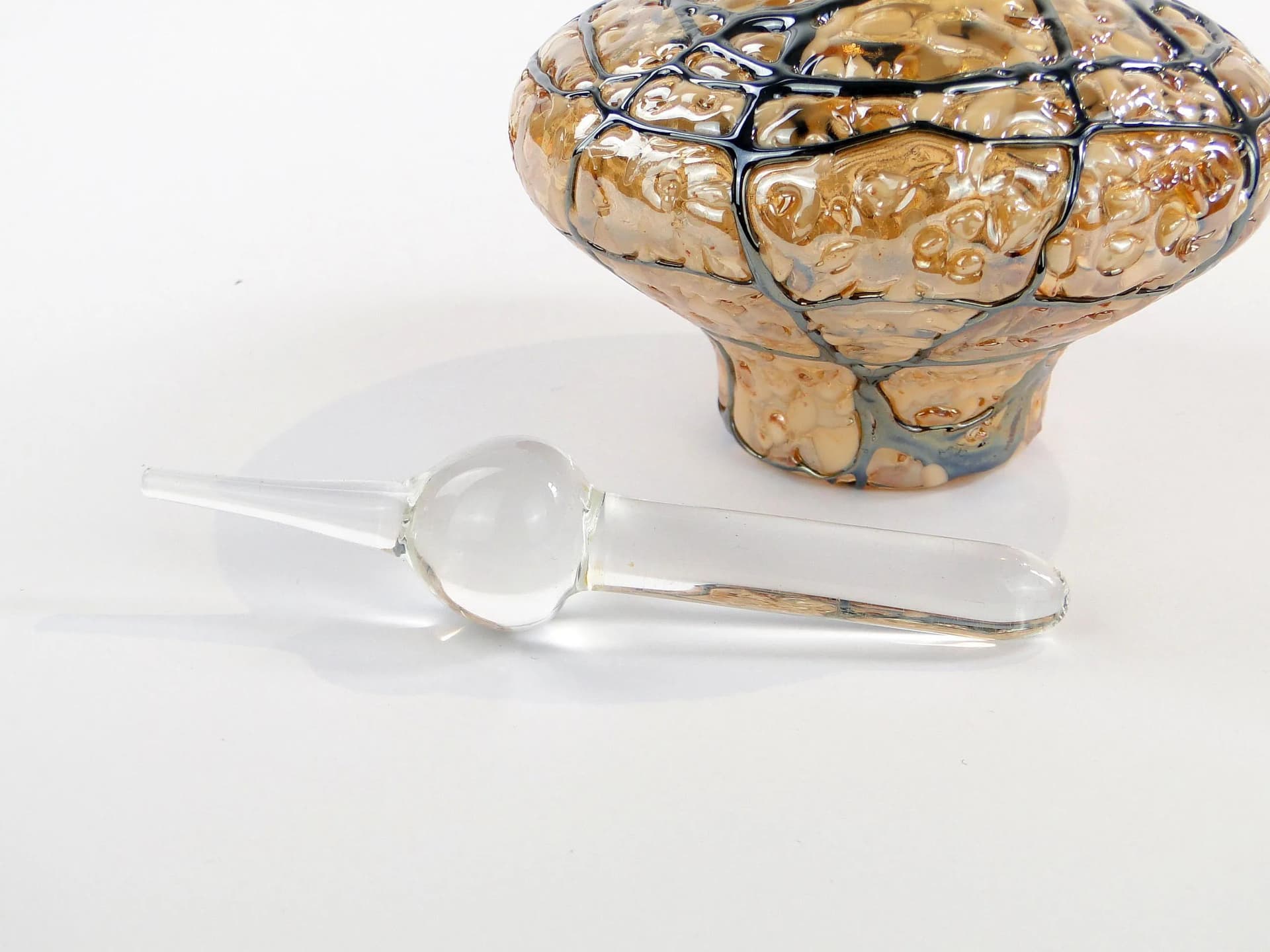 Flakon Murano, multikolor, szkło, Włochy, lata 80. - 287602