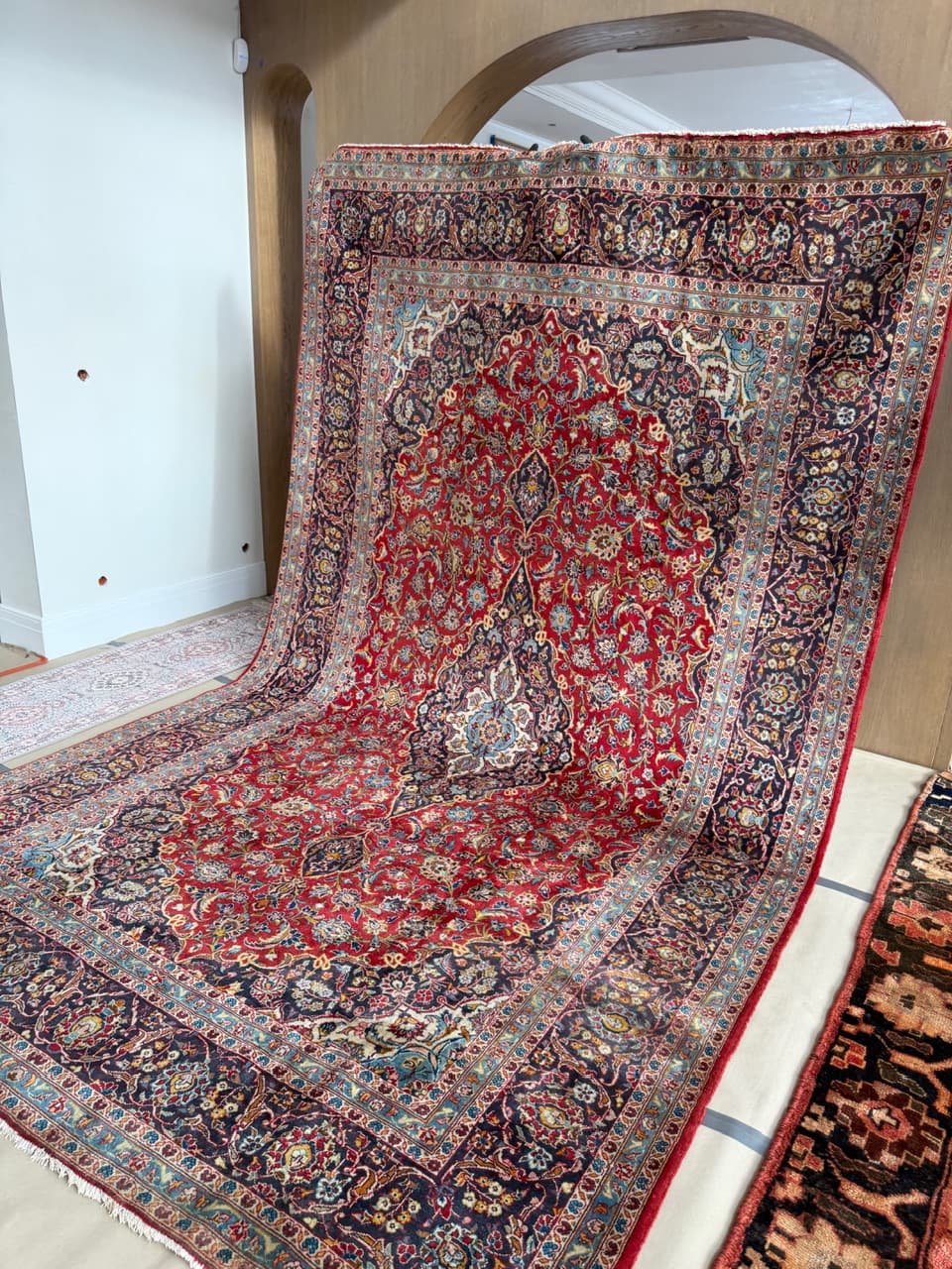 Dywan Keshan 400x240 cm, multikolor, wełna, Iran - 287611