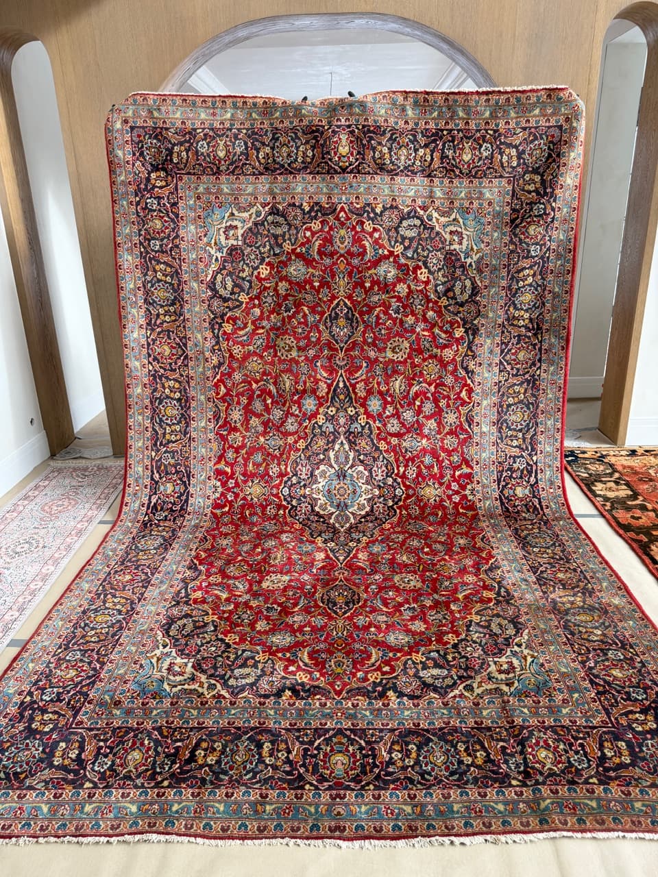 Dywan Keshan 400x240 cm, multikolor, wełna, Iran - 287610