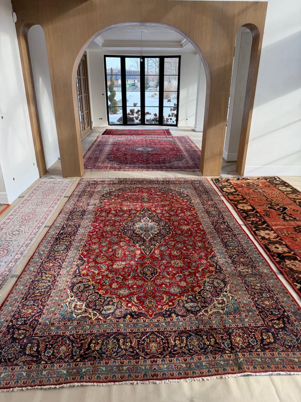 Dywan Keshan 400x240 cm, multikolor, wełna, Iran - 287616