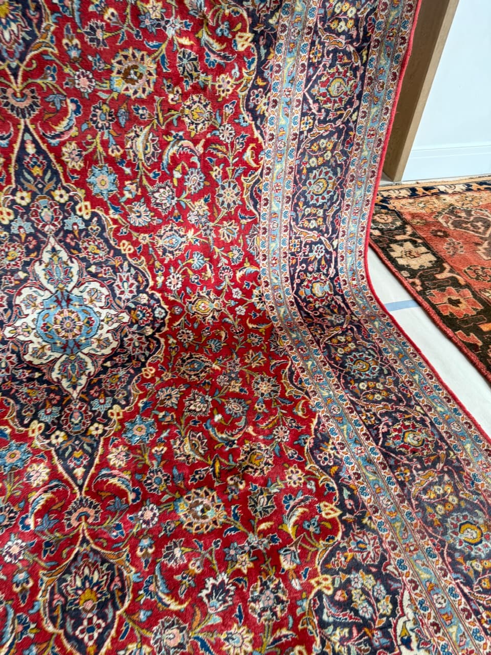 Dywan Keshan 400x240 cm, multikolor, wełna, Iran - 287613