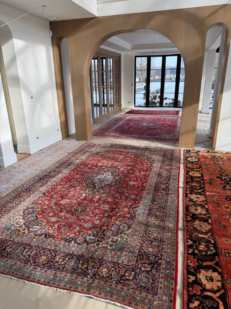 Dywan Keshan 400x240 cm, multikolor, wełna, Iran - 287617