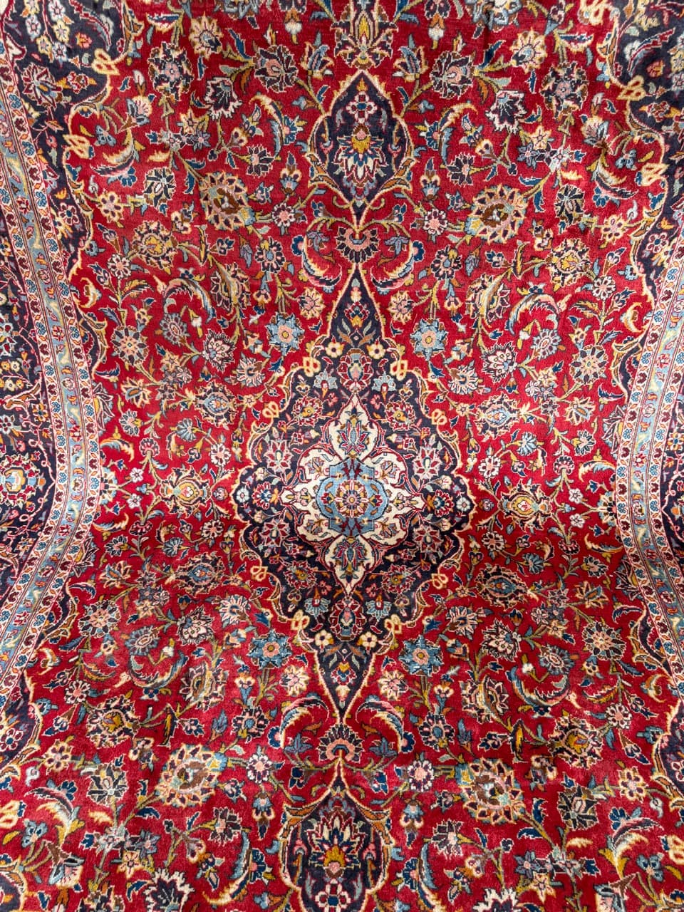Dywan Keshan 400x240 cm, multikolor, wełna, Iran - 287614