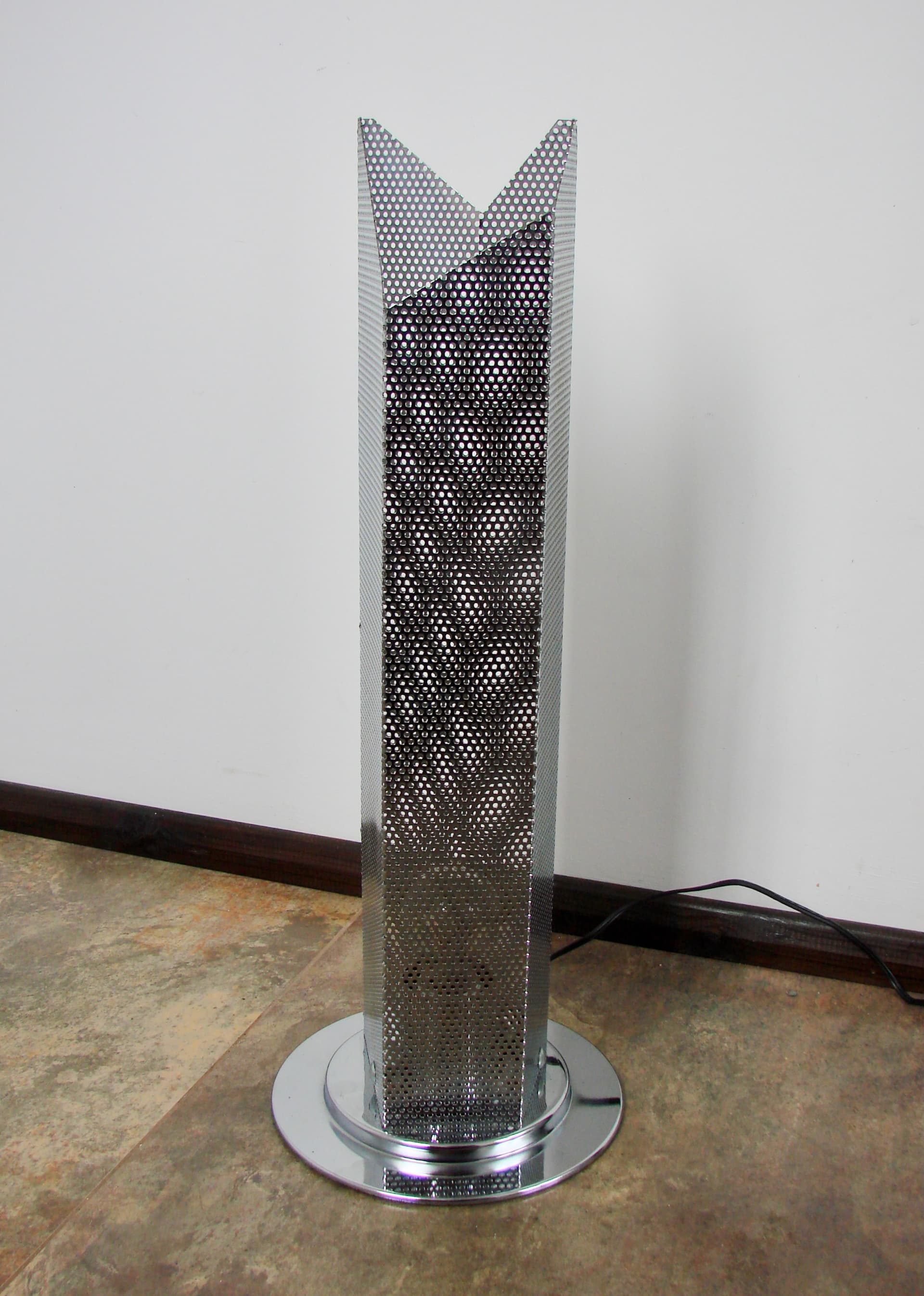 Lampa stojąca Modern, chrom srebrny, lata 80. - 287663