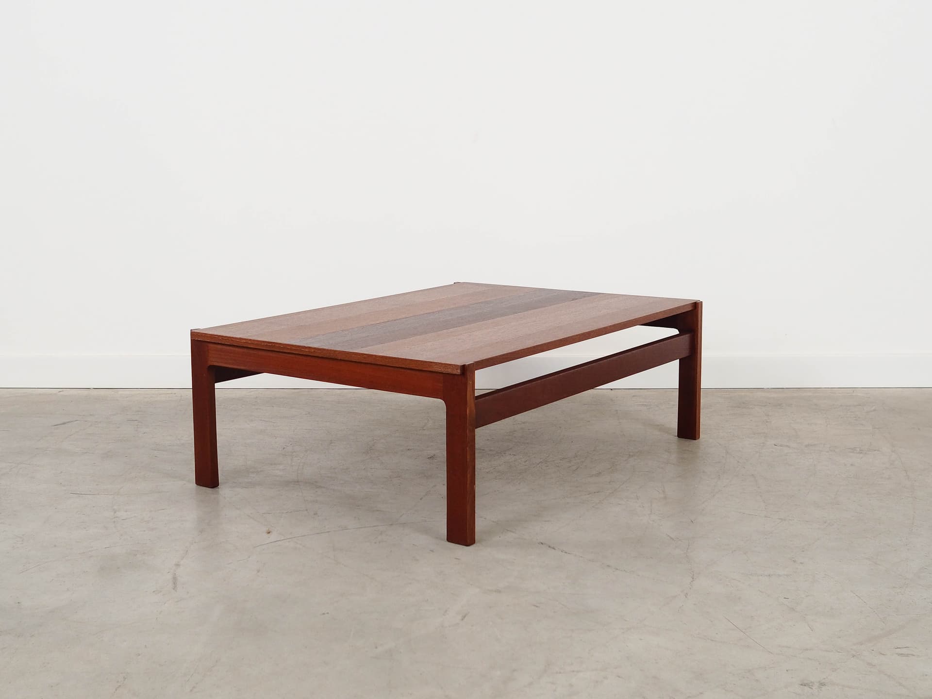Coffee table, brown, walnut oak teak, Denmark, 1970s. - 287767