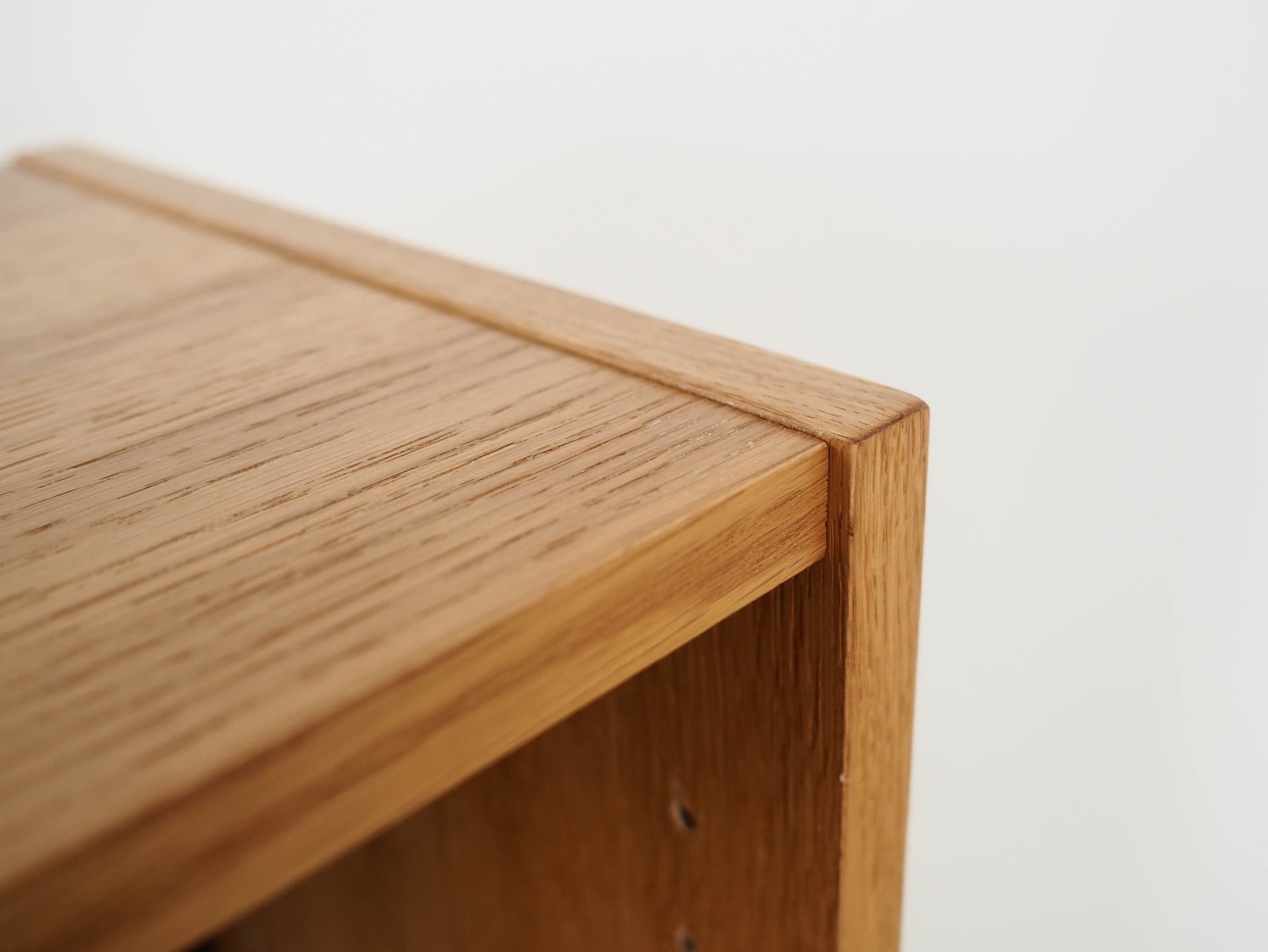 Regał, dąb brązowy, Dania, lata 70. - 287805