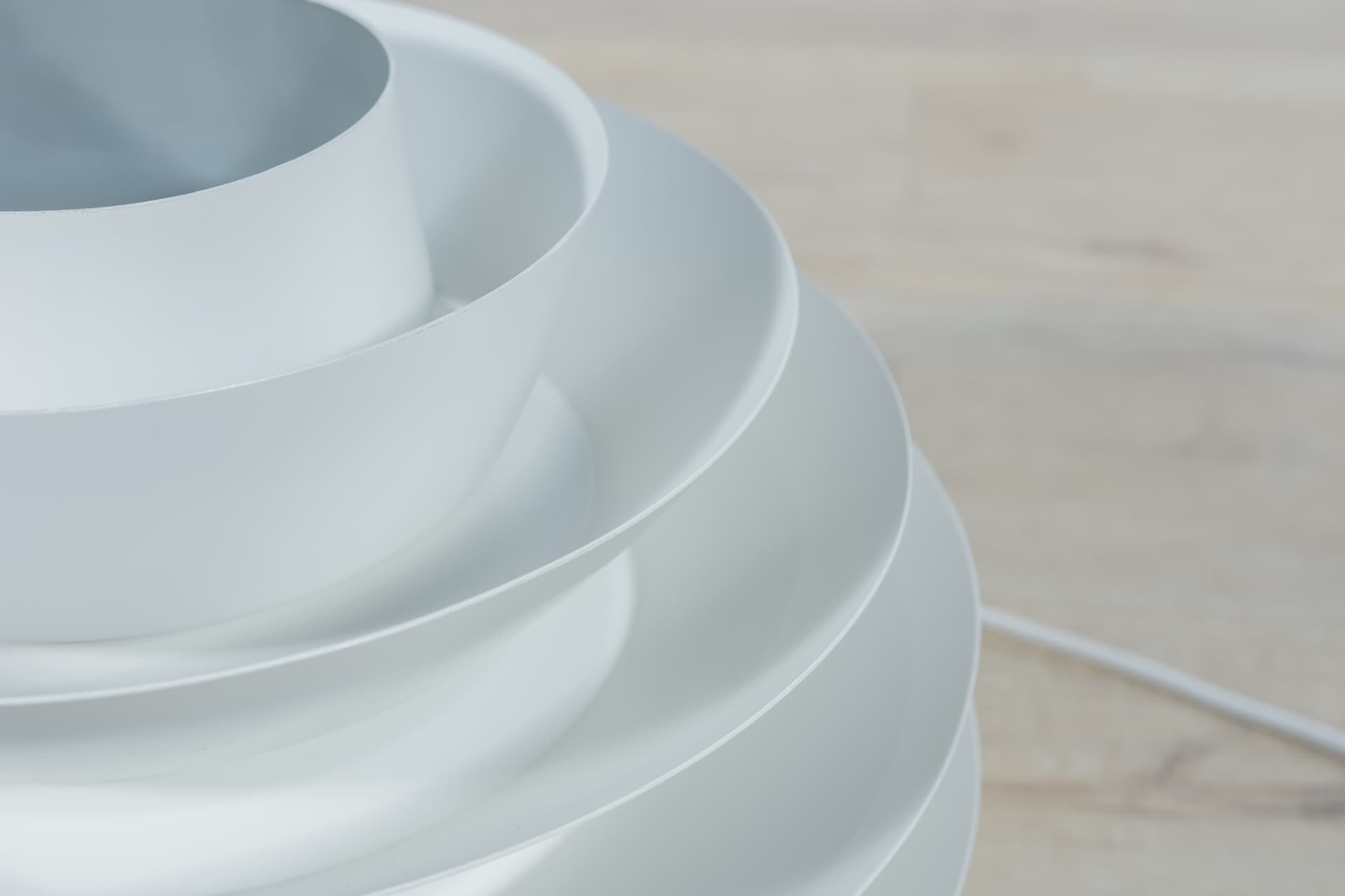 Lampa wisząca Verona, aluminium szary, proj. S. Middelboe, Fog & Mørup, Dania, lata 60. - 287840