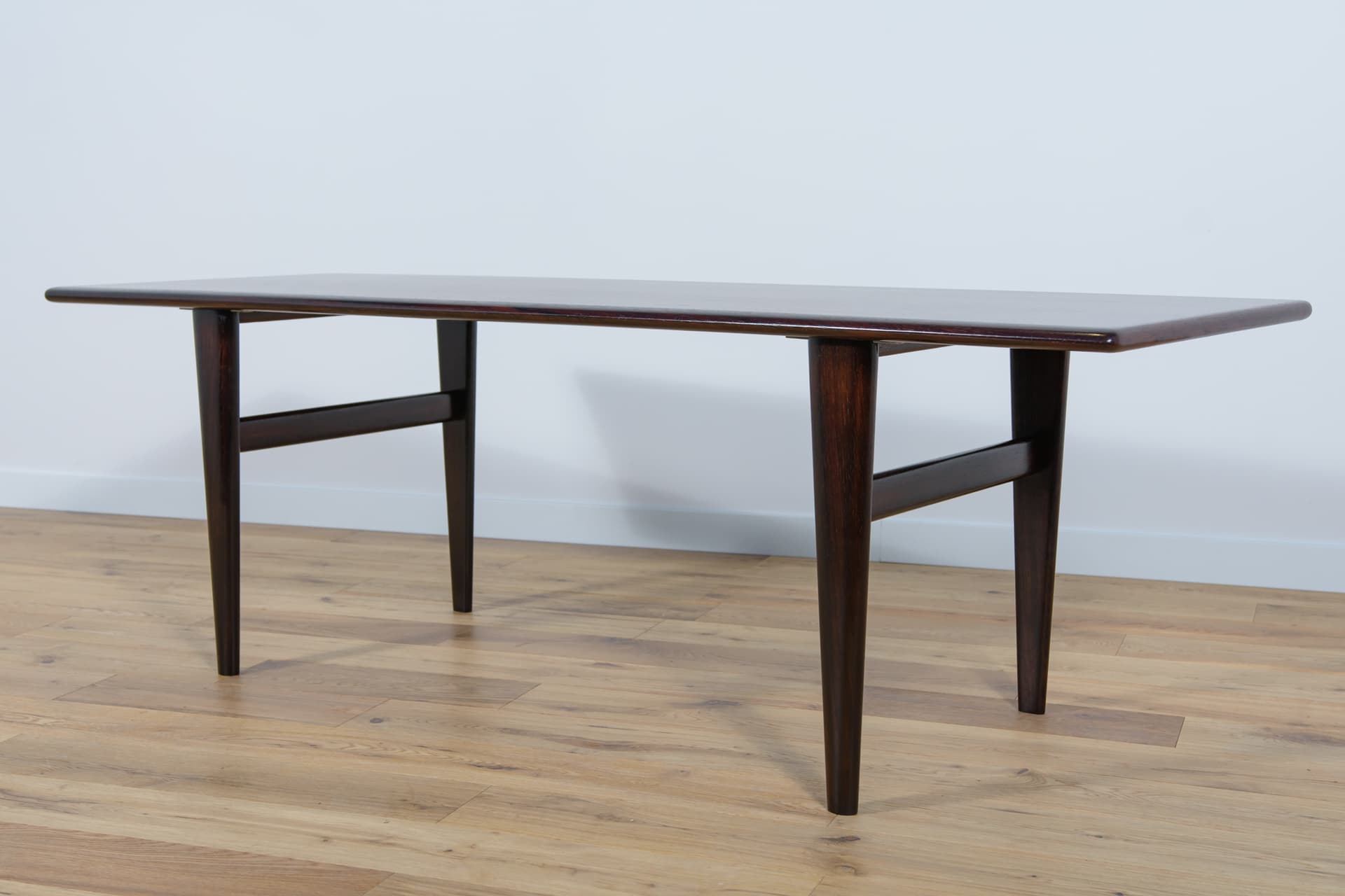 Coffee table, brown rosewood, Denmark, 1960s. - 287916