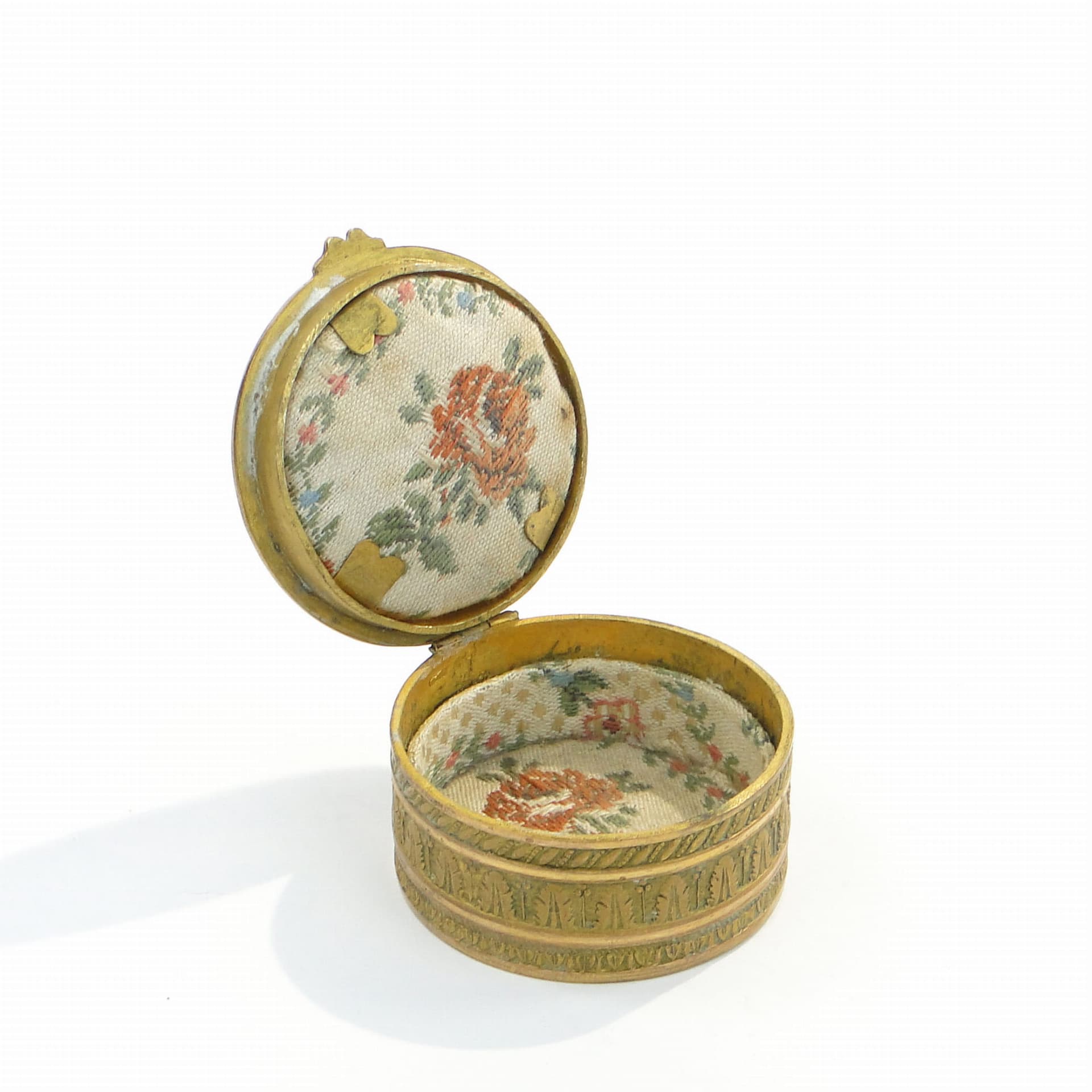 Pudełko na biżuterię Belle Époque, złoto, brąz, Francja, XIX w. - 287930